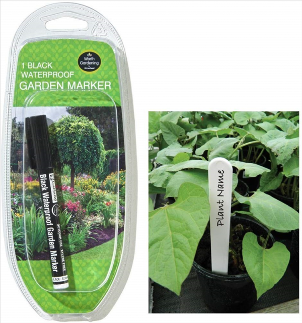 Black Waterproof Garden Marker (1)