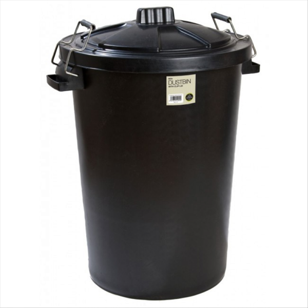 Dustbin with Clip Lid 85ltr
