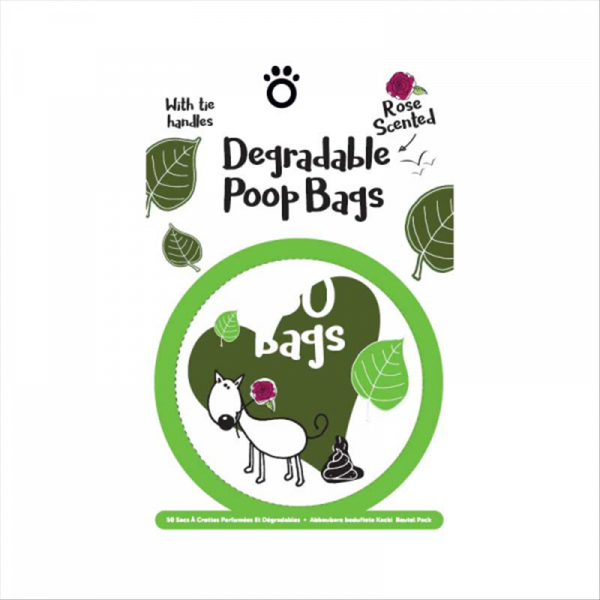 Degradable Scent Poop Bags - 50