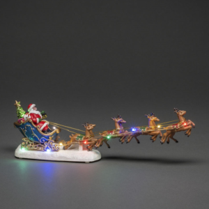 Decoration Santa Sleigh with lights