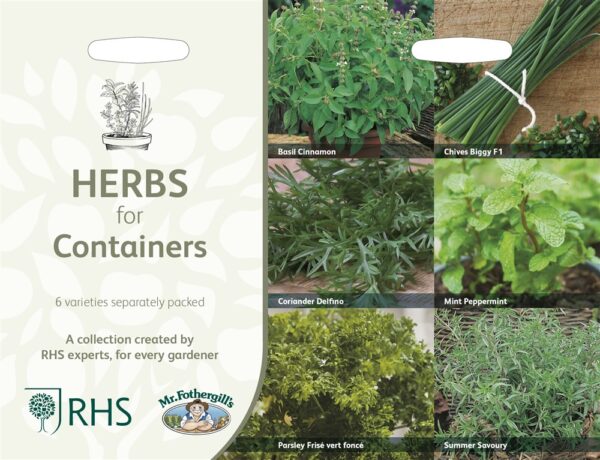 RHS Herbs For Containers