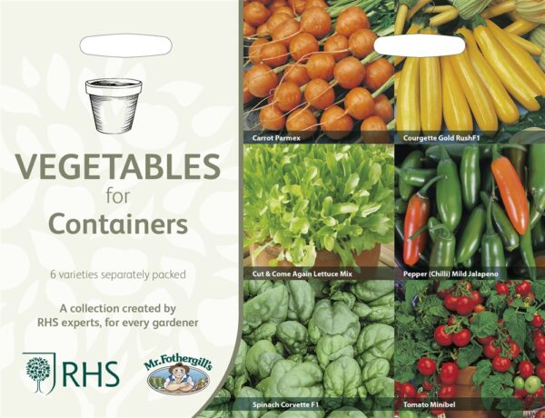 RHS Vegetables For Conta