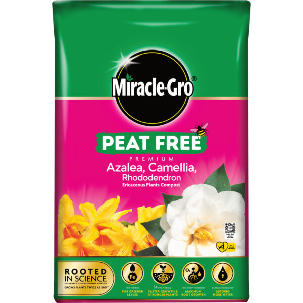Miracle-Gro® Peat Free Premium Ericaceous Compost 40L