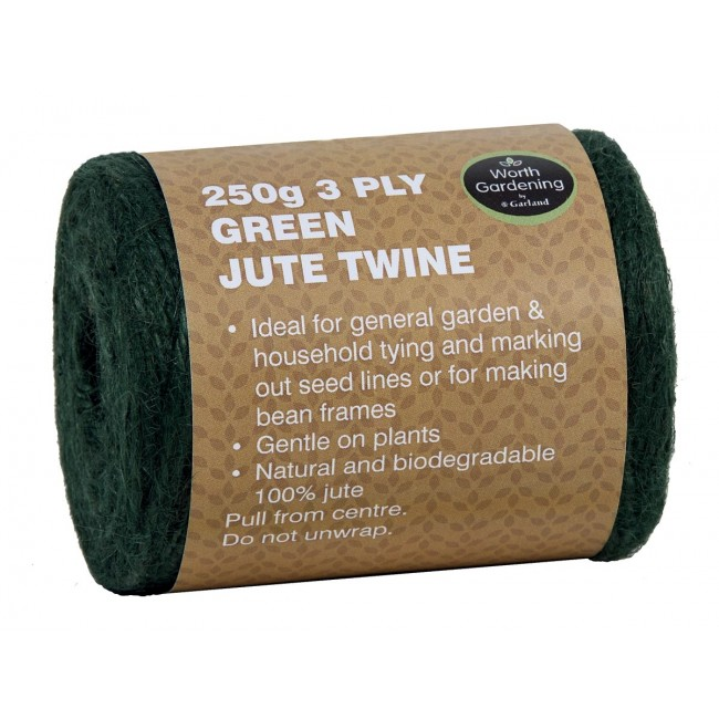250g 3 Ply Green Jute Twine