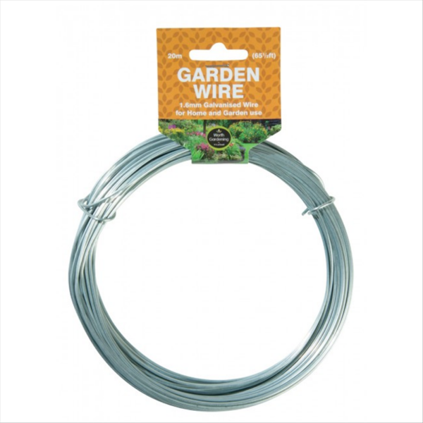 20m Garden Wire 1.6mm Galvanised
