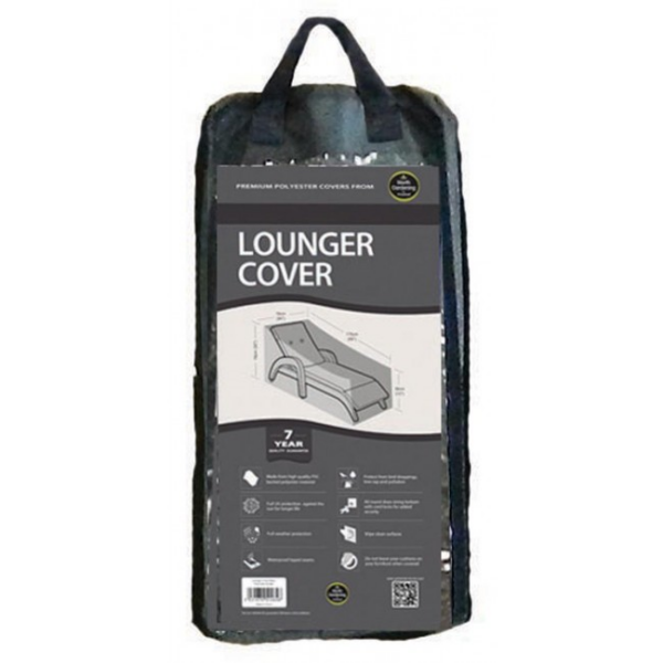 Lounger Cover, Black