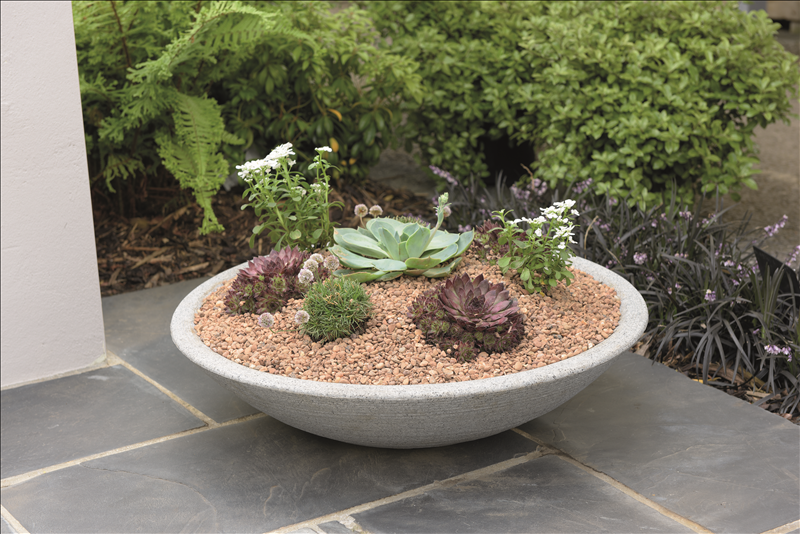 Varese Low Bowl Alpine Grey