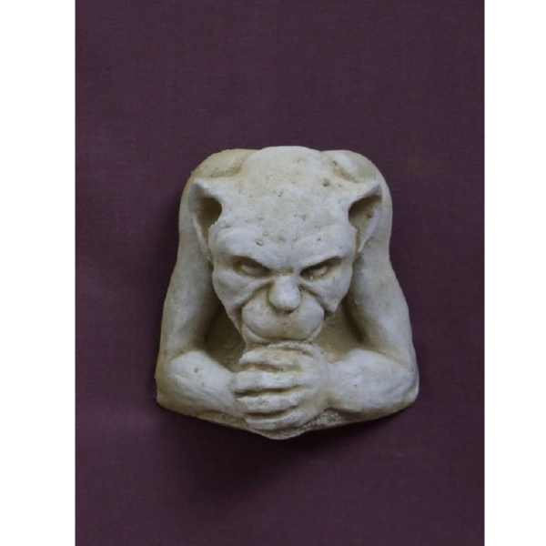 Small Gargoyle Plaque Garden Ornament