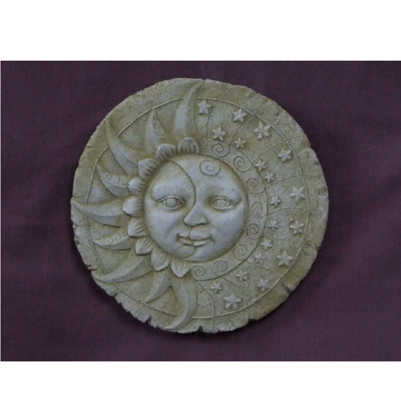 Sun & Moon Plaque Garden Ornament