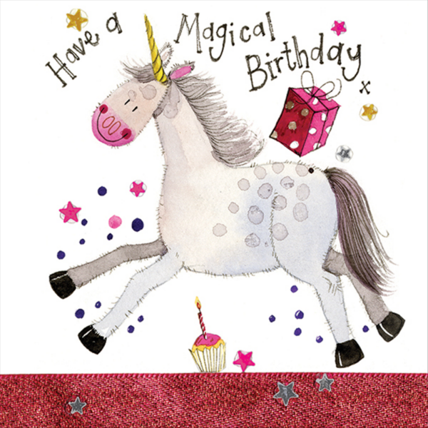 Birthday Unicorn Card