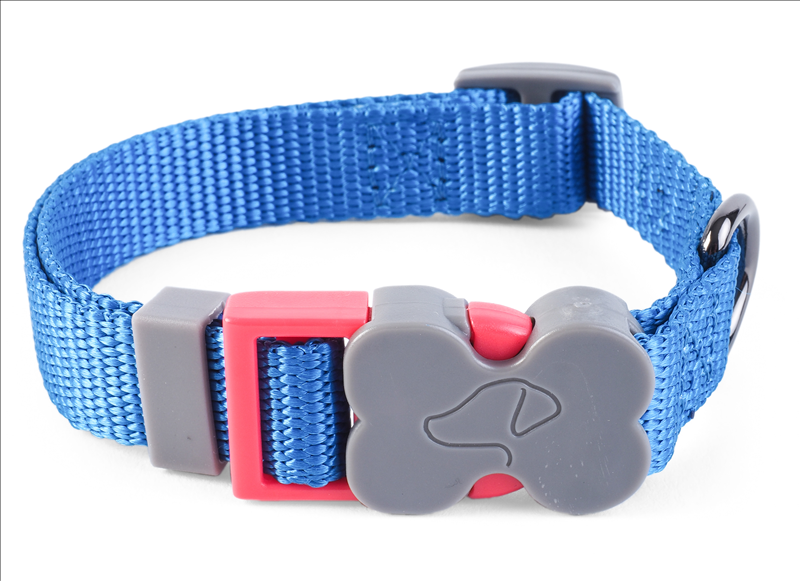 WalkAbout Blue Dog Collar - Large