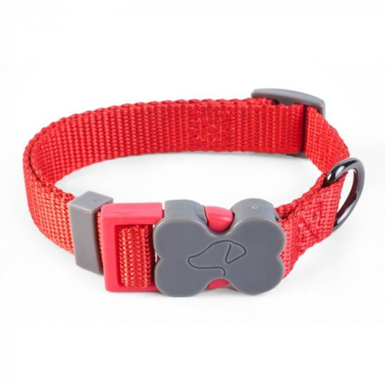 WalkAbout Red Dog Collar - Large