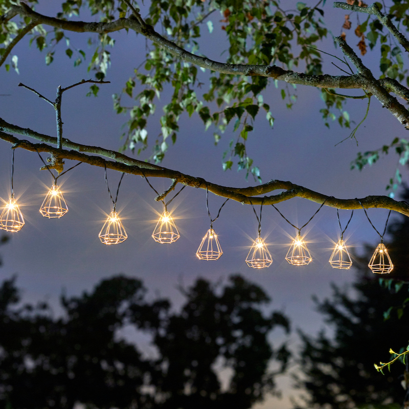Geo Lights String - Set of 10