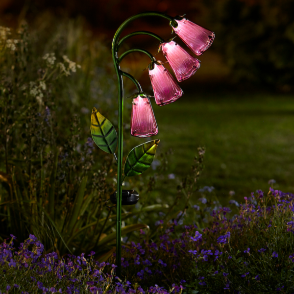 Foxglove Solar Flower Stake