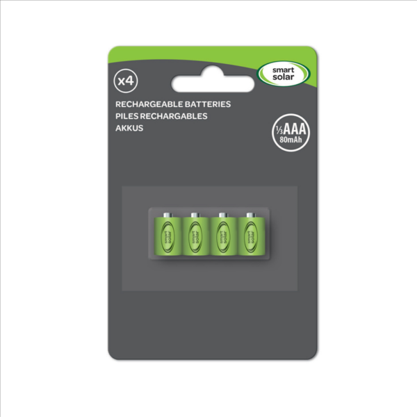 1/3AAA 80mAh 4 Pack