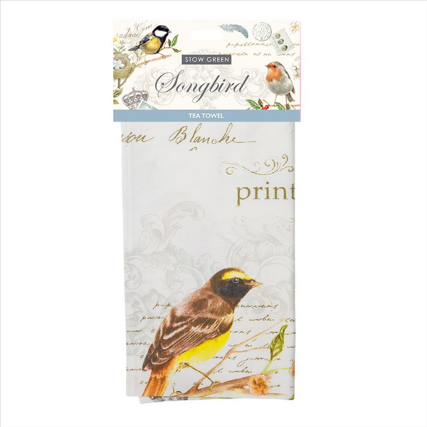Songbird Cotton Tea Towel