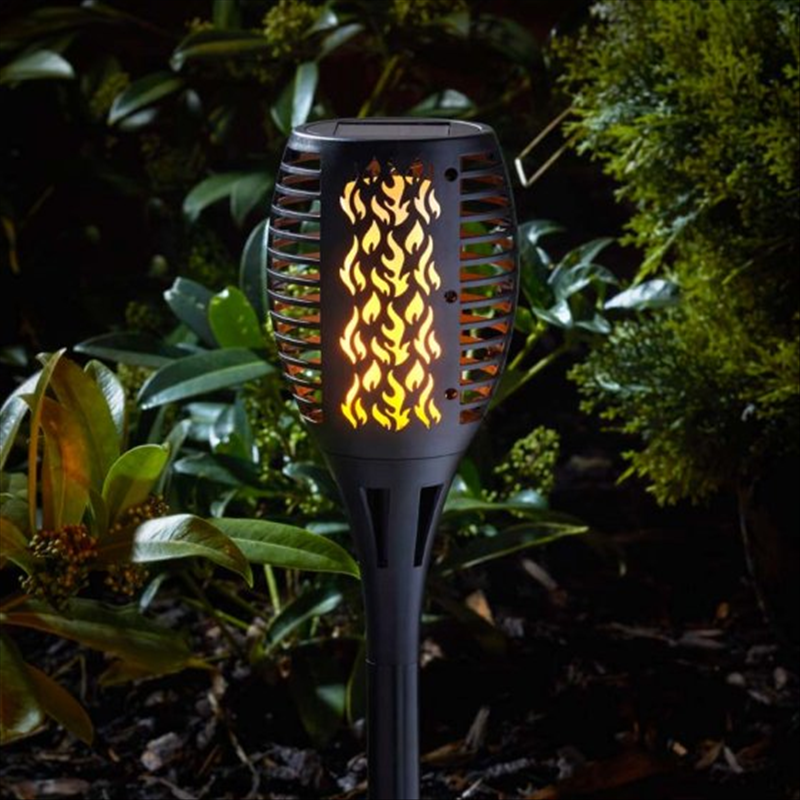 Compact Flaming Torch - Black