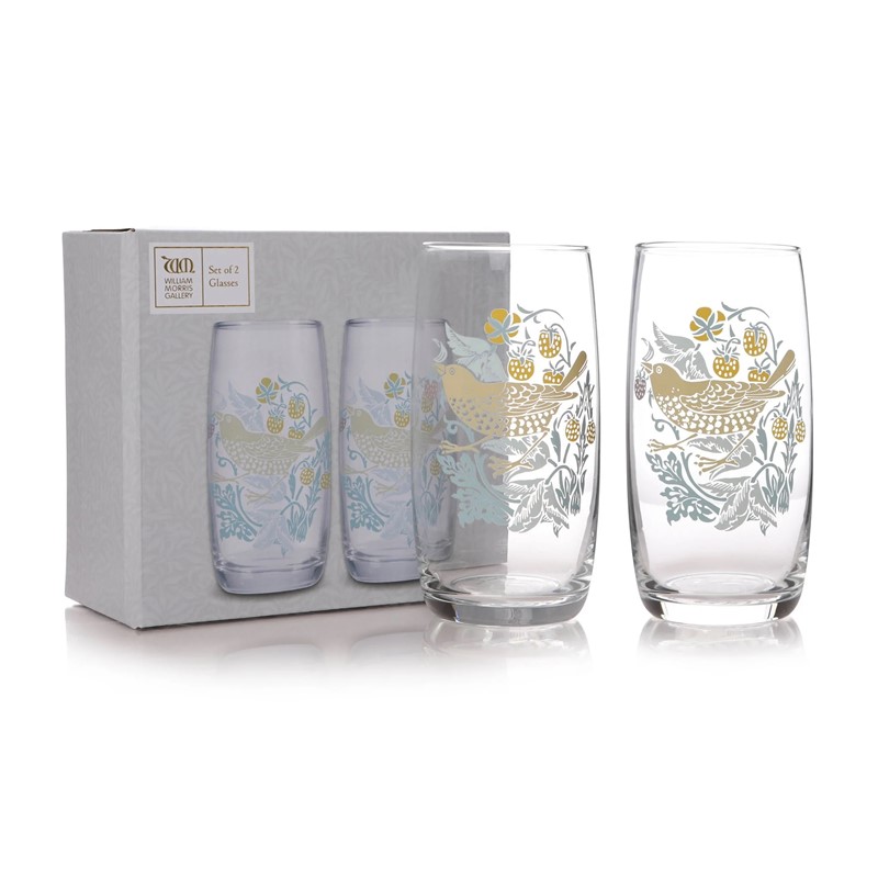 William Morris Glass (350ml) Set of 2