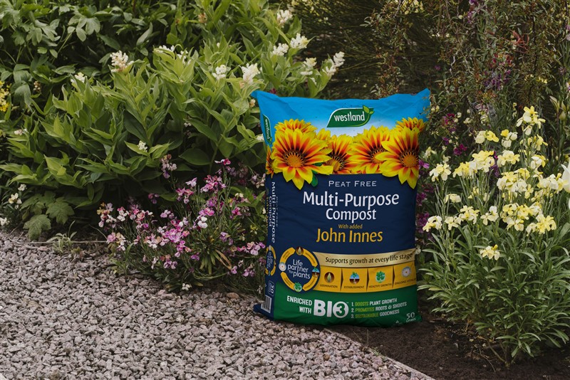 Multi Purpose Compost with John Innes Peat Free 50L