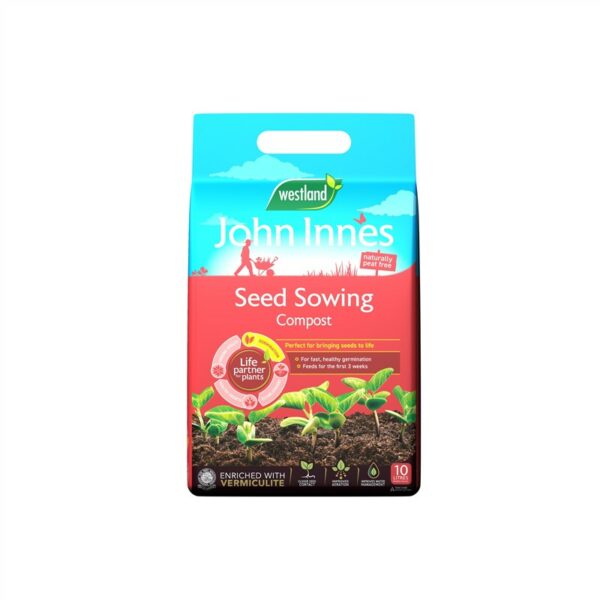 John Innes Seed Sowing Compost Peat Free 10L