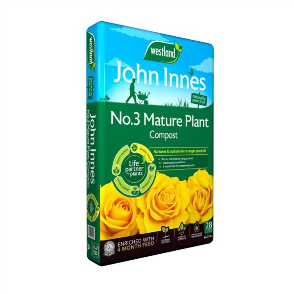 John Innes No 3 Mature Plant Peat Free 28L