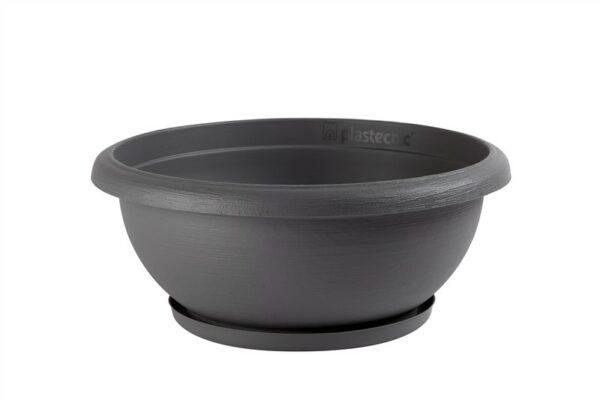 Bowl with Saucer Urban Grey 35cm