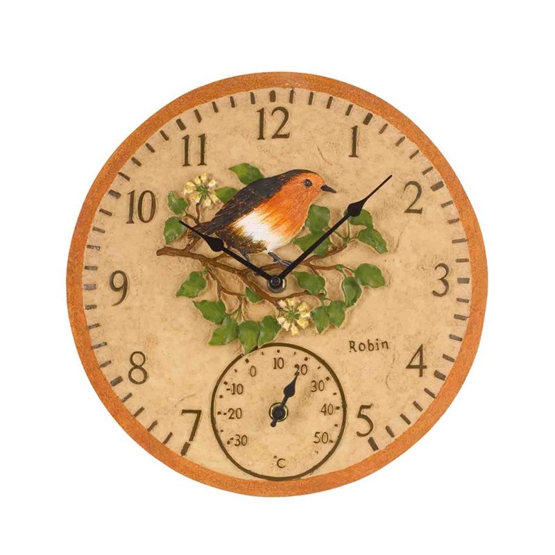 Robin Clock 12"
