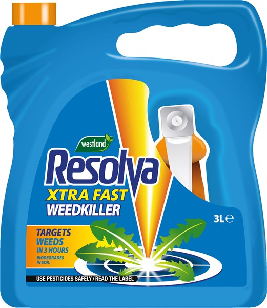 Resolva Xtra Fast Weedkiller Ready To Use 3Litre