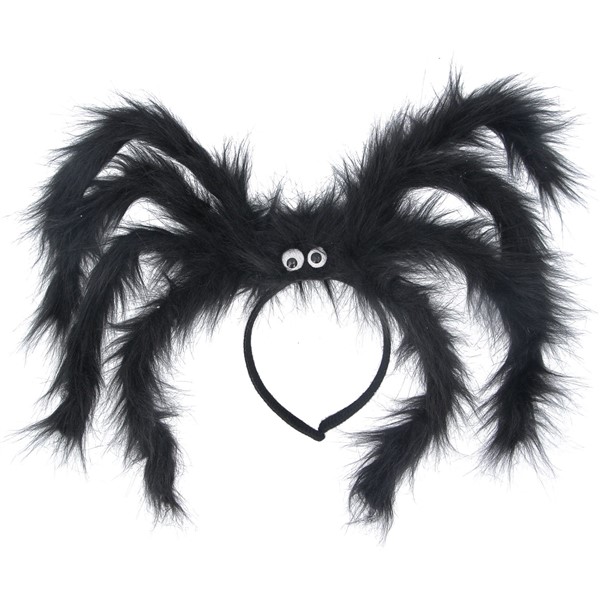 Hairband - Black Spider