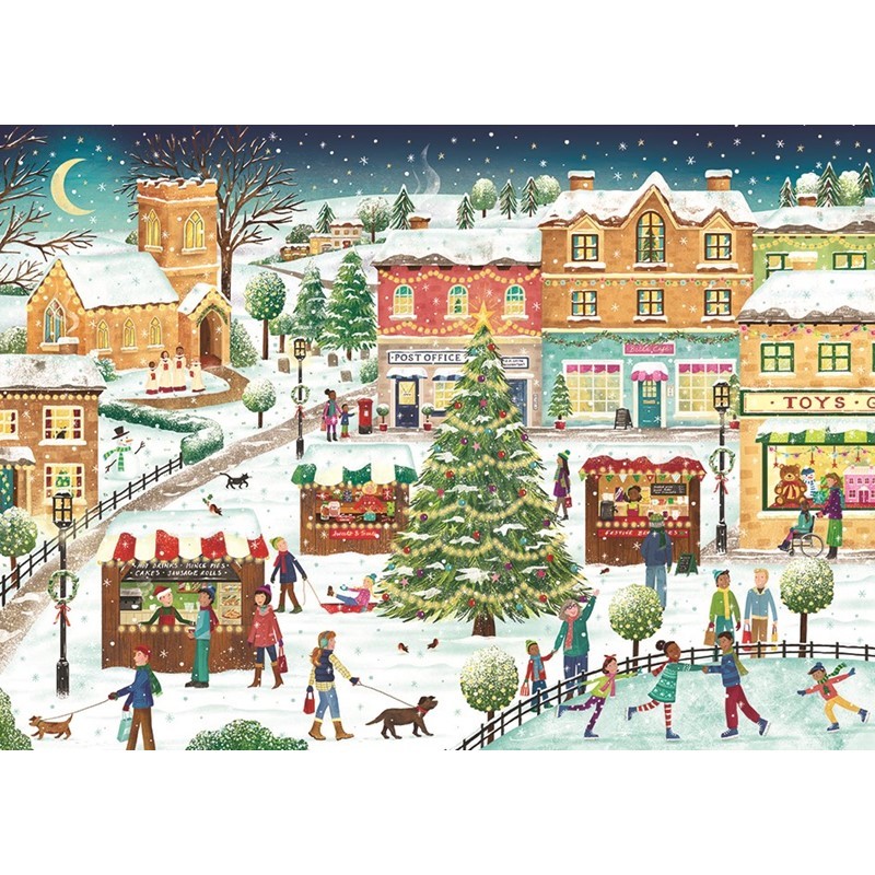 Jigsaw 1000 Piece - Christmas Festivities