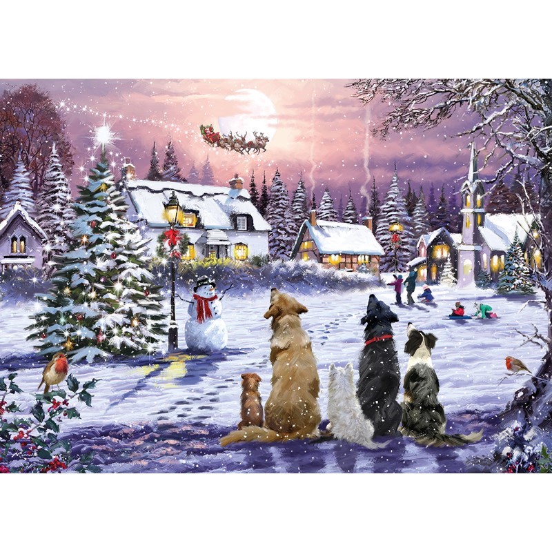 Jigsaw 1000 Piece Rectangular - Christmas Eve