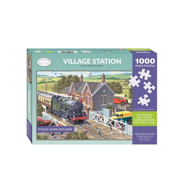 Jigsaw 1000 Piece - Village Station
