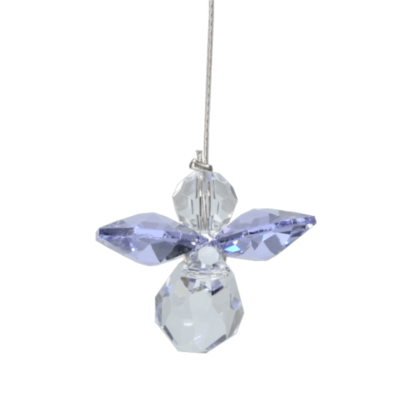 Classic Guardian Angel Light Amethyst