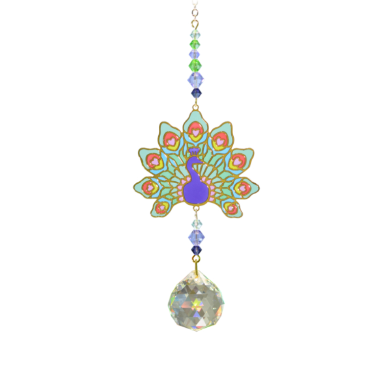 Crystal Dreams Peacock Jade