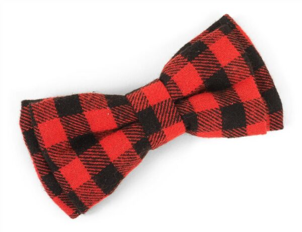 Beau Tie Red/Red Check- 2 Pack