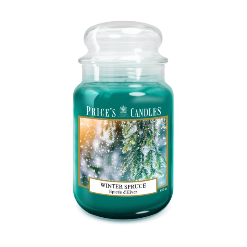 Large Jar Winter Spruce