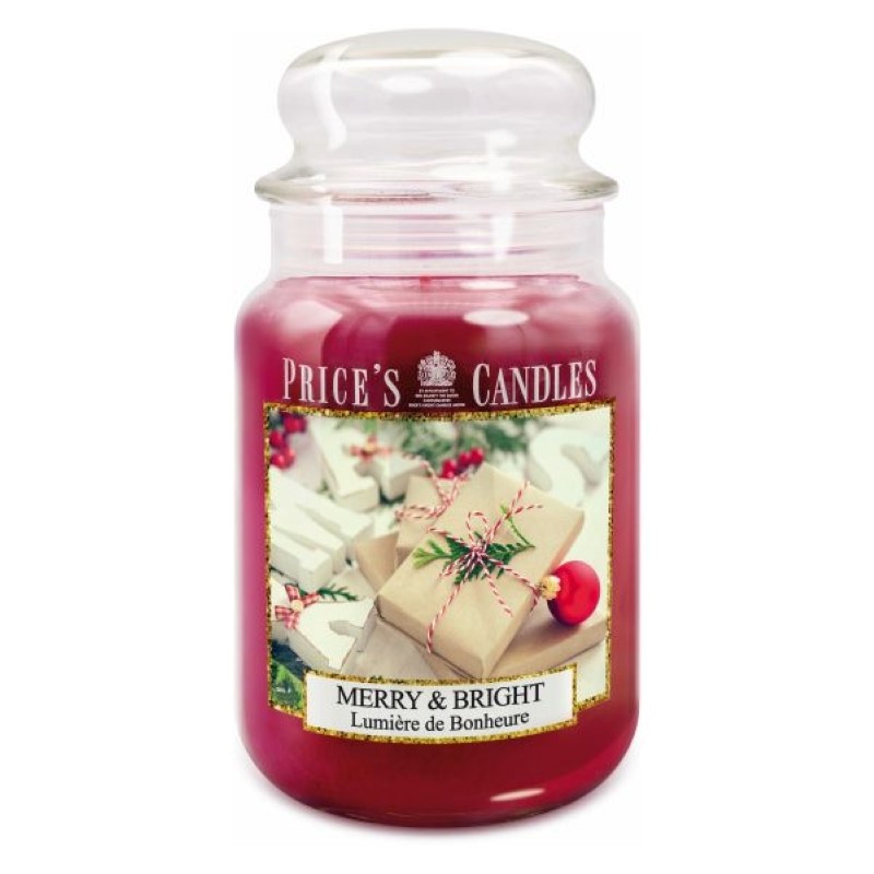 Large Jar Merry & Bright