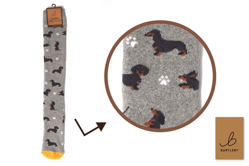Funky Welly Socks - Sausage Doggie