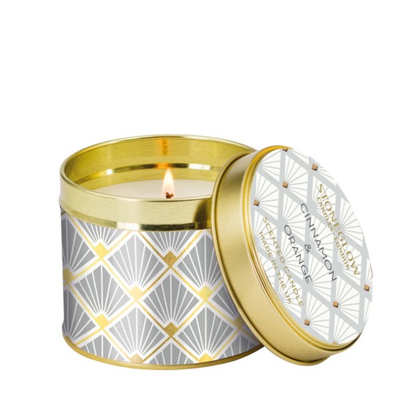 Cinnamon & Orange Candle Tin