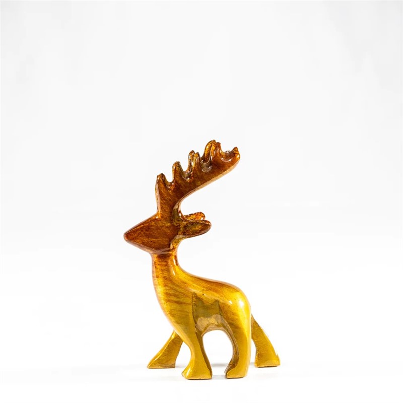Brushed Gold Stag Medium