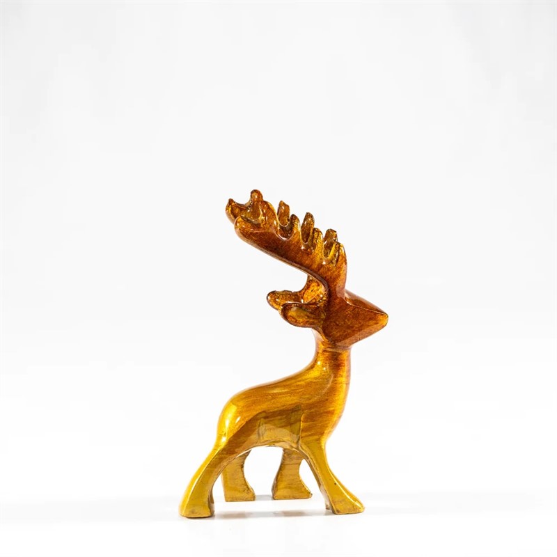 Brushed Gold Stag Medium