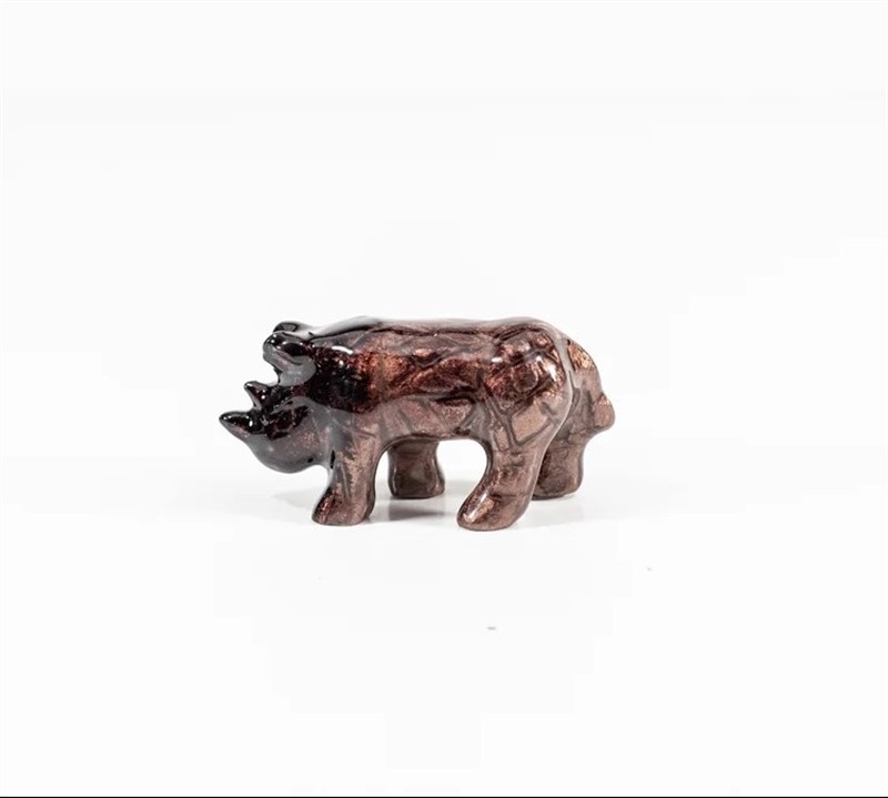 Brushed Brown Rhino Small