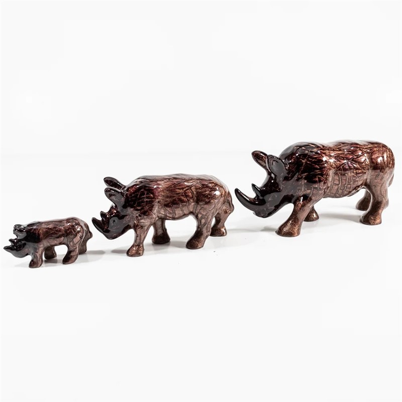 Brushed Brown Rhino Small