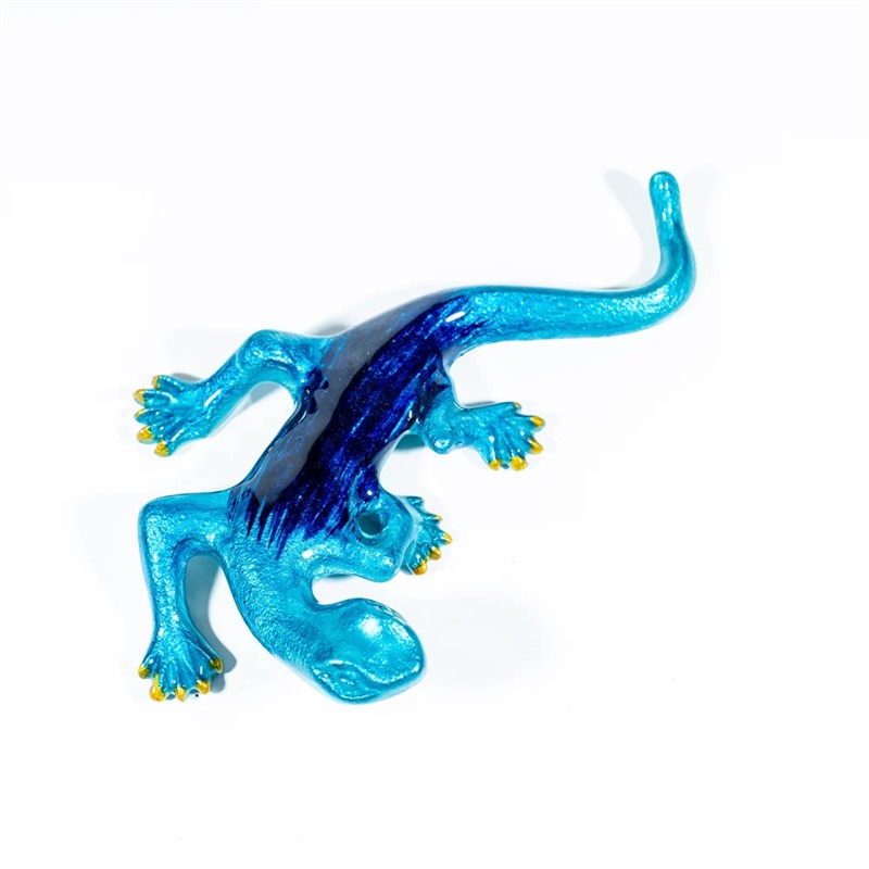Brushed Aqua Gecko Medium