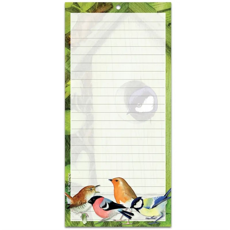 British Birds Magnetic Notepad
