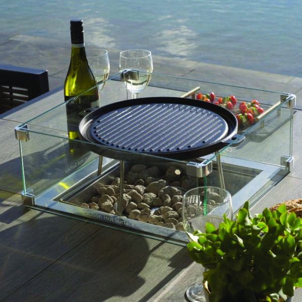 Griddle for Square Fire Pit