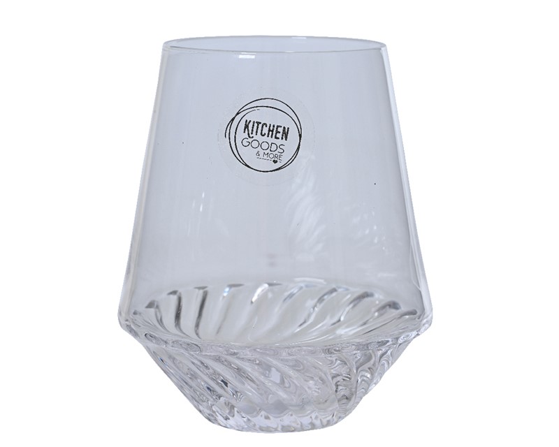 Glass Tumbler Swirl