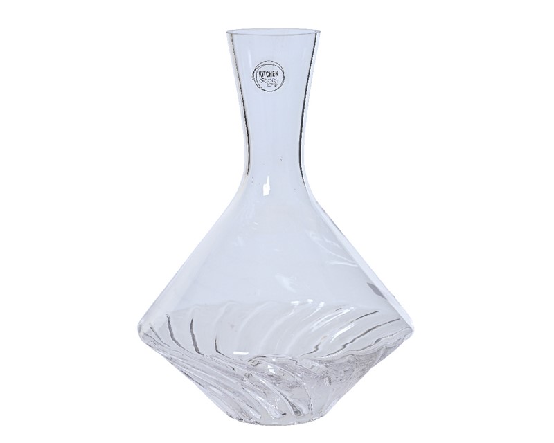 Glass Decanter Swirl