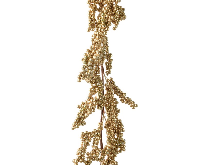 Light Gold Ball Garland