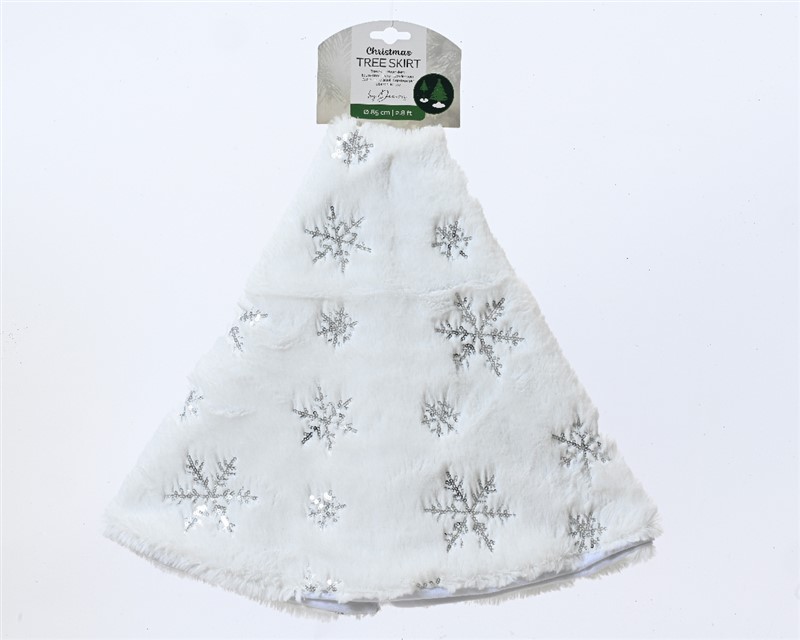 Snowflake Tree Skirt